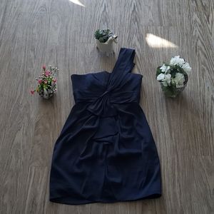 BCBG Navy Formal Dress